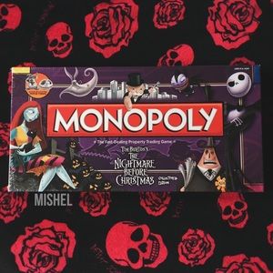 Monopoly • Nightmare Before Christmas Board Game